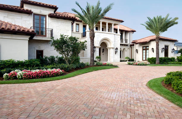 Permeable Paver Driveway in Belding, MI